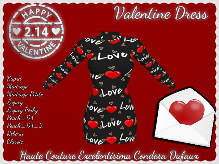 Valentine Dress 1 (Wear)