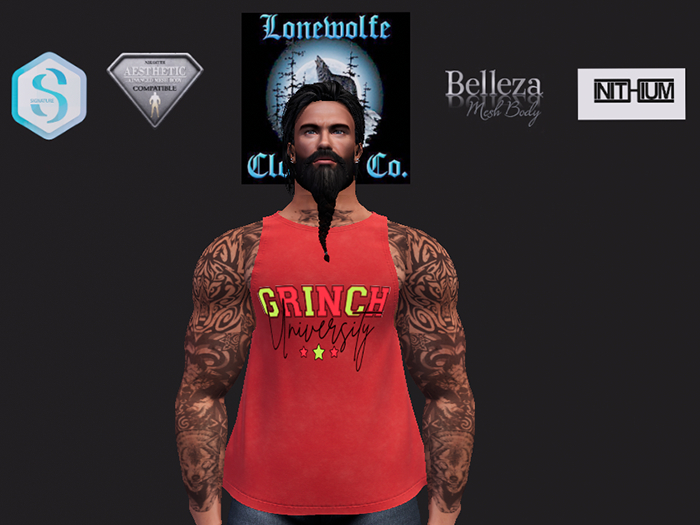 LWC Grinch University Tank