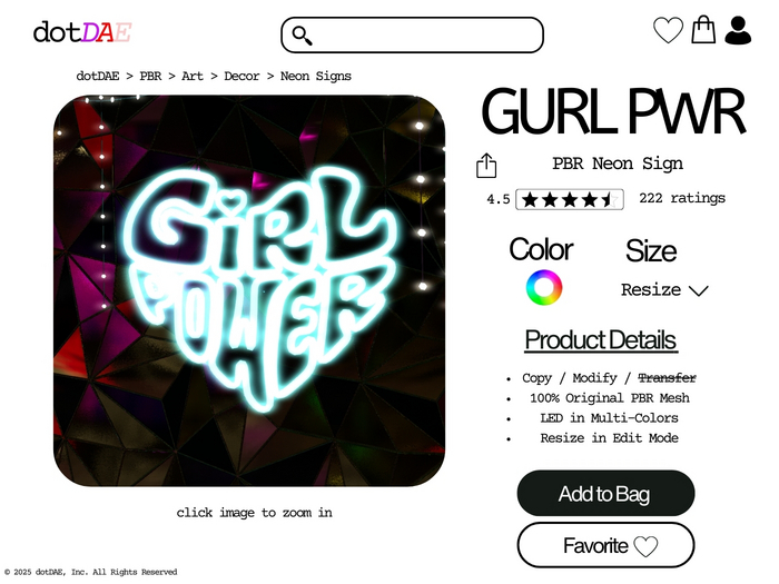 #dotDAE : Gurl Pwr