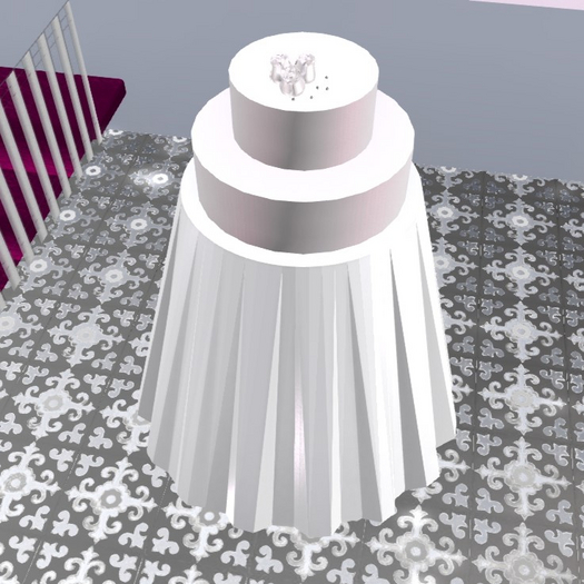 Cake on table