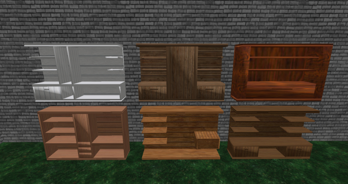 Shelf Cabinets package