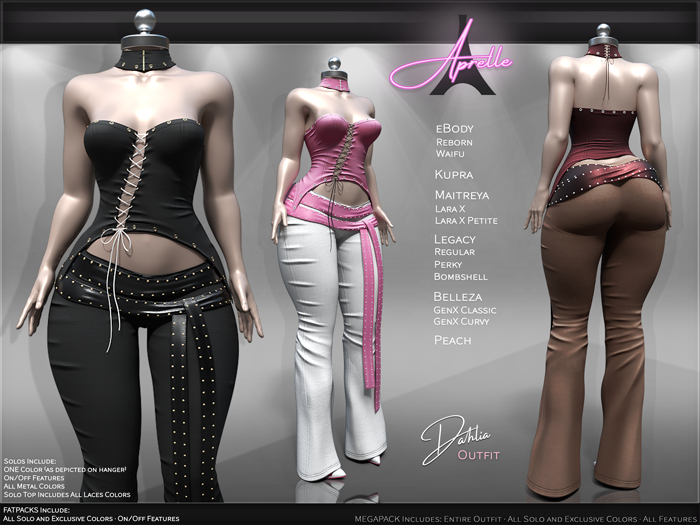 aprelle dahlia outfit DEMO