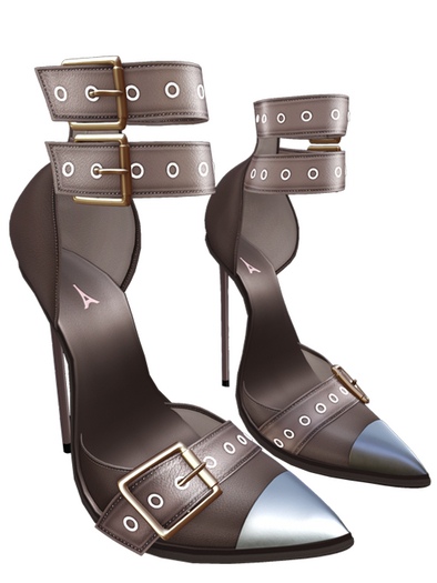 aprelle dahlia heels shroom