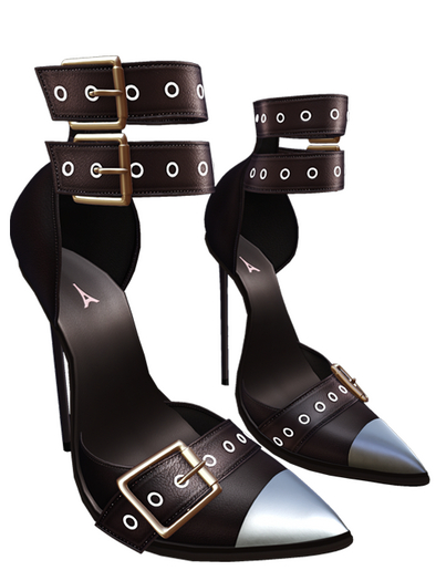 aprelle dahlia heels brown