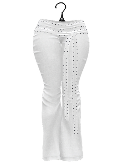 aprelle dahlia pants white