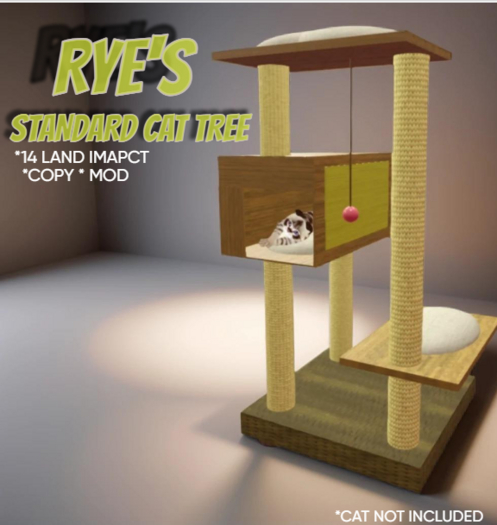 Rye's Standard Cat Tree