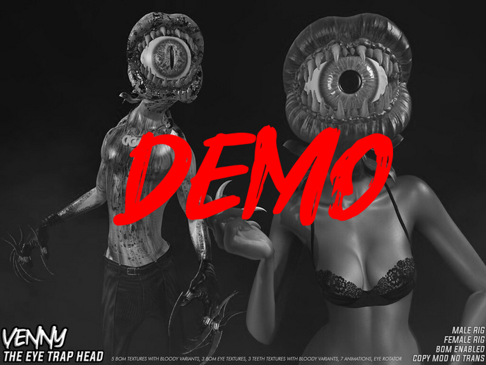 :DOBS: Venny The Eye Trap Head DEMO