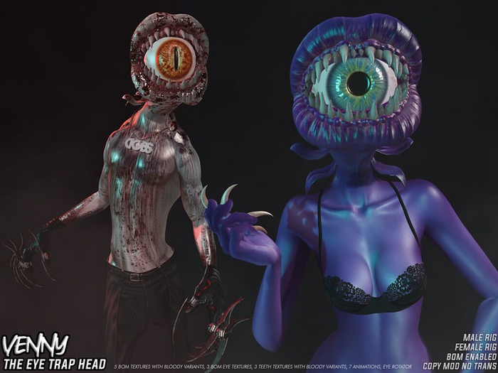 :DOBS: Venny The Eye Trap Head