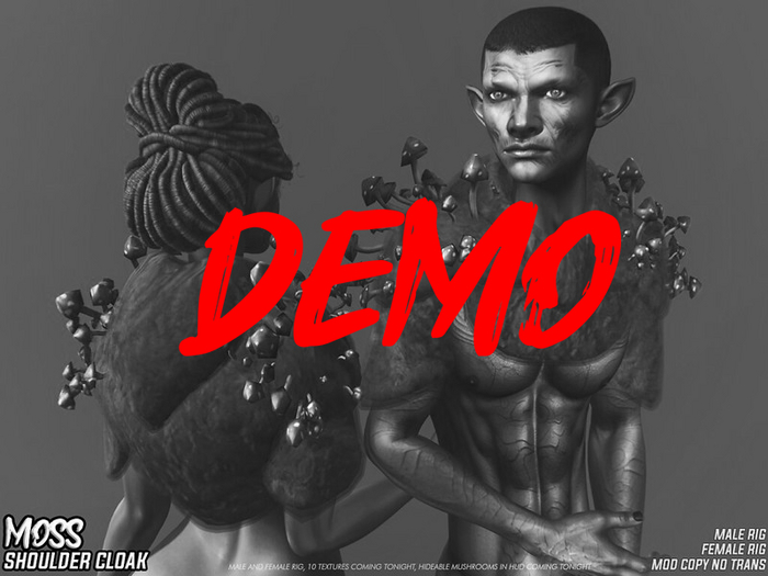 :DOBS: Moss Shoulder Cloak DEMO