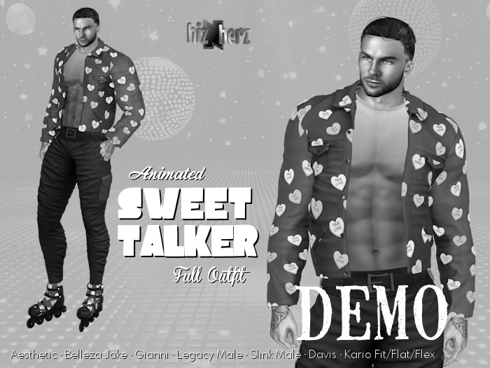 hizNherz Sweet Talker Men's DEMO (Animated)