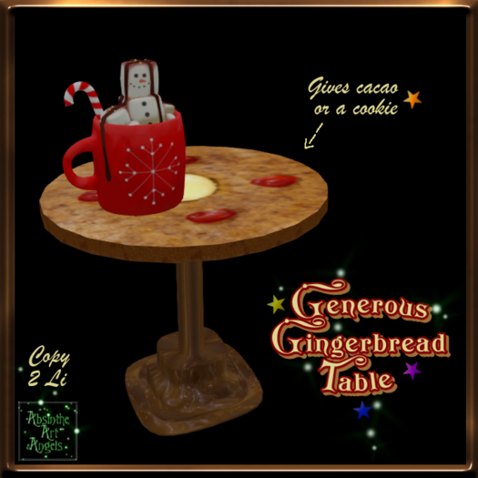 Generous Gingerbread Table