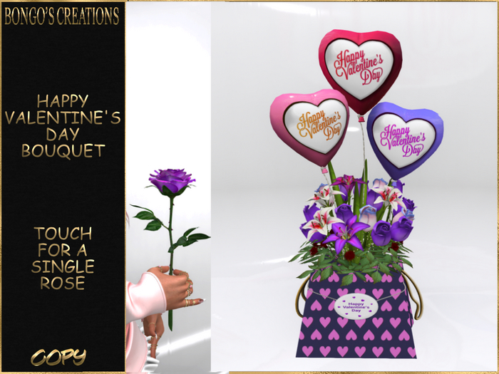 BMC5554 - HAPPY VALENTINE'S DAY BOUQUET