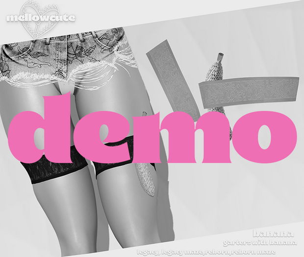 mellowcute-banana garter-demo
