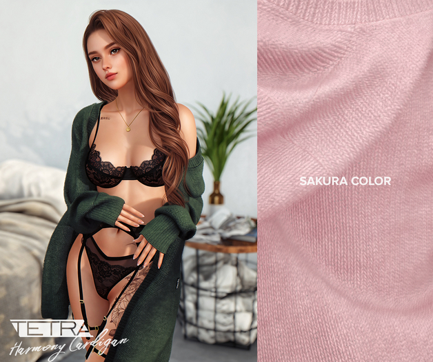 TETRA - Harmony Cardigan (Sakura)
