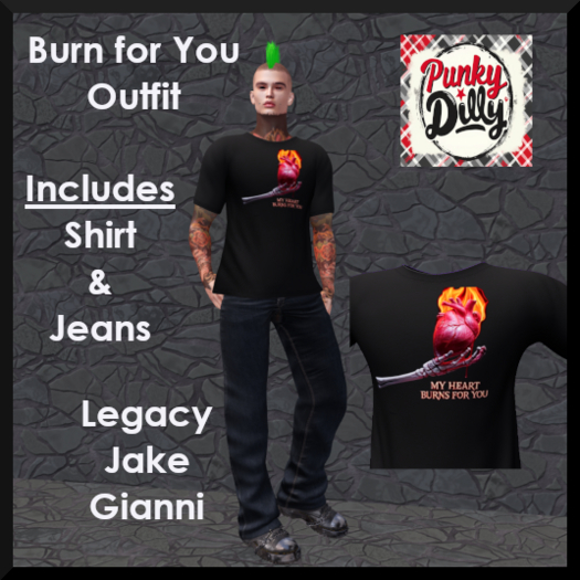 (PD) Burn For You Outfit 
