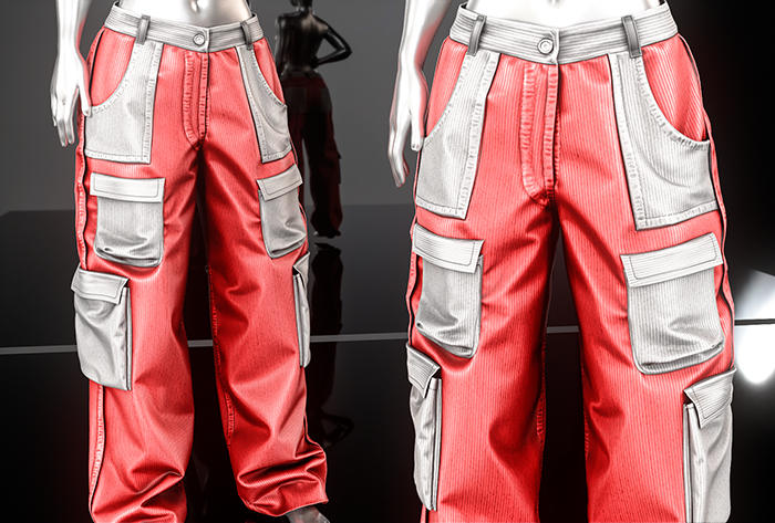 Rovna Pants Red