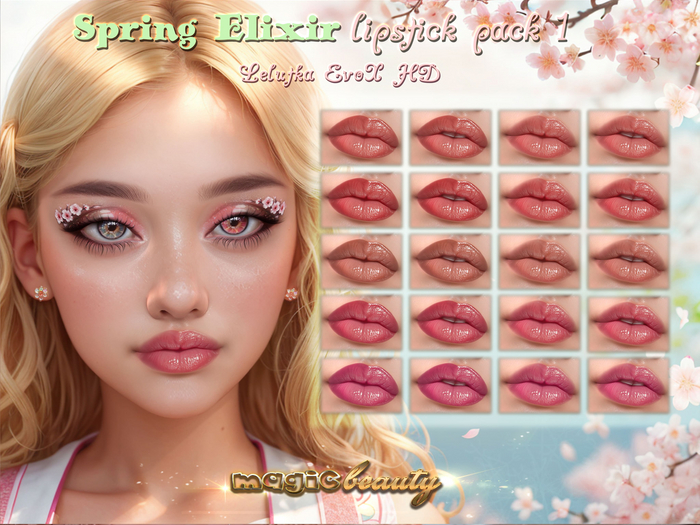 [Magic Beauty] Spring Elixir lipstick#1 Lel EvoX HD