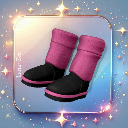 LaraX Fluffy Boots