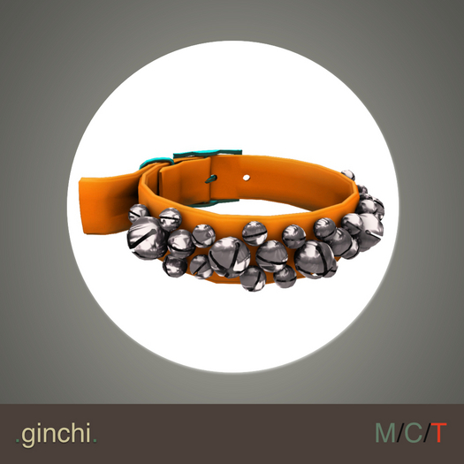 .ginchi. Jingle Bell Collar  - Pumpkin Patch 
