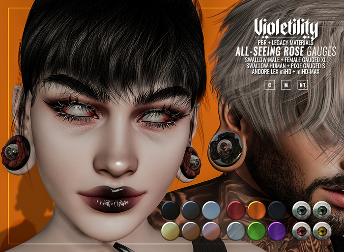 Violetility - All-Seeing Rose Gauges