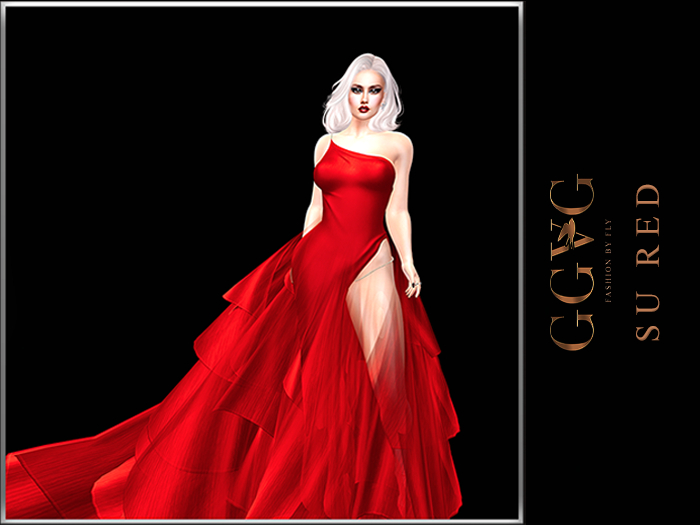 GGVG SU GOWN RED