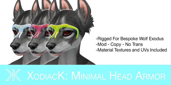 [XodiacK] Minimal Head Armor Exodus Wolf