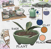 ..::THOR::.. Spring Fling Garden Plant  Clay