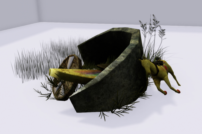 DRD EL carousel brokenpieces