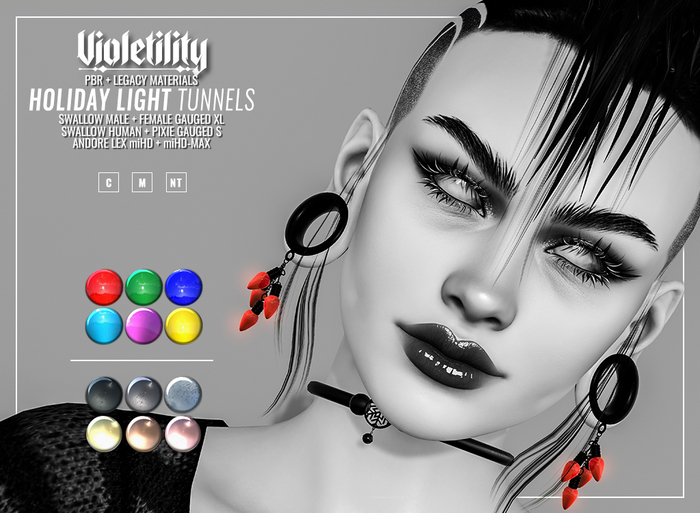 Violetility - Holiday Light Tunnels [DEMO]