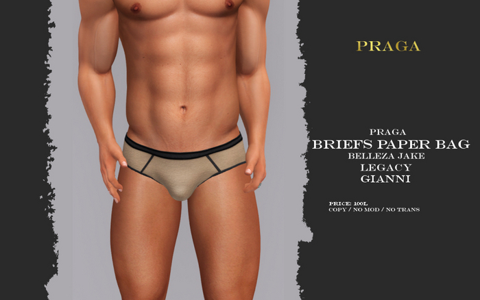 Praga Briefs Paper bag