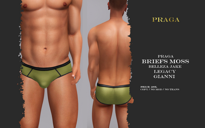 Praga Briefs Moss