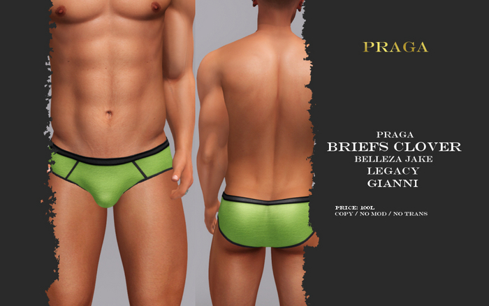 Praga Briefs Clover