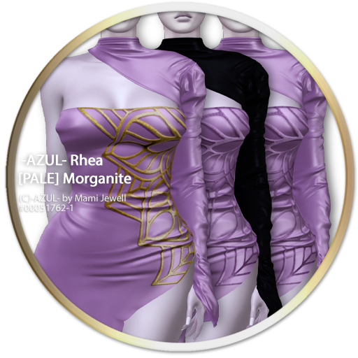 -AZUL- Rhea [PALE] Morganite