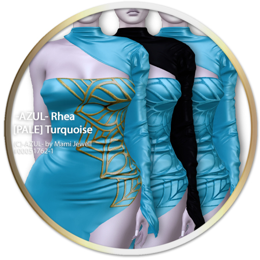 -AZUL- Rhea [PALE] Turquoise