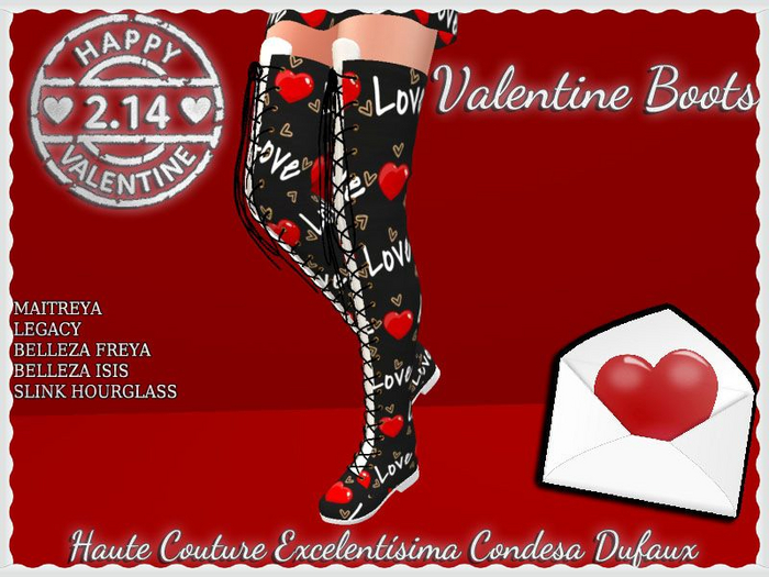 Valentine Boots 1 (Wear)