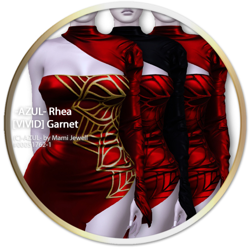 -AZUL- Rhea [VIVID] Garnet