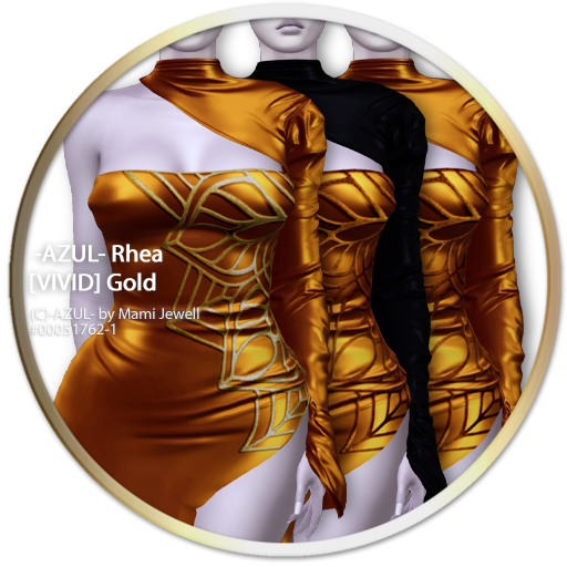 -AZUL- Rhea [VIVID] Gold