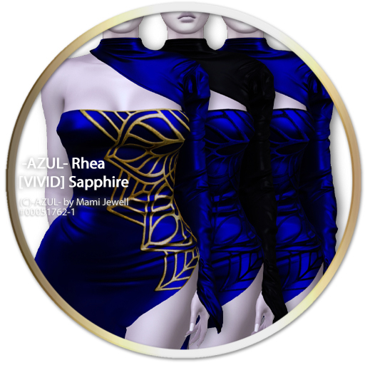 -AZUL- Rhea [VIVID] Sapphire