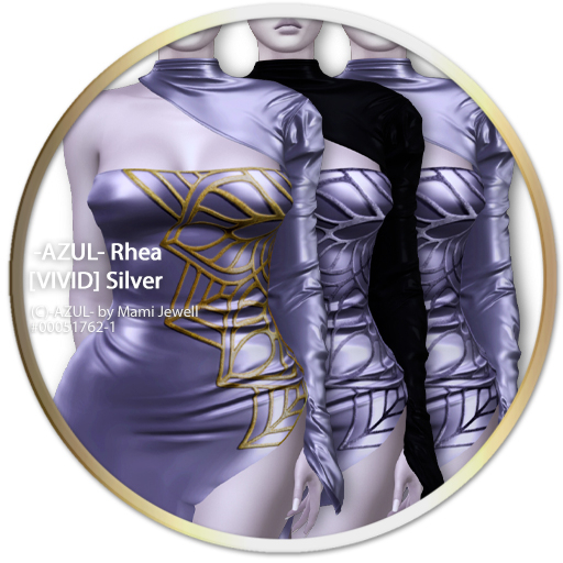 -AZUL- Rhea [VIVID] Silver