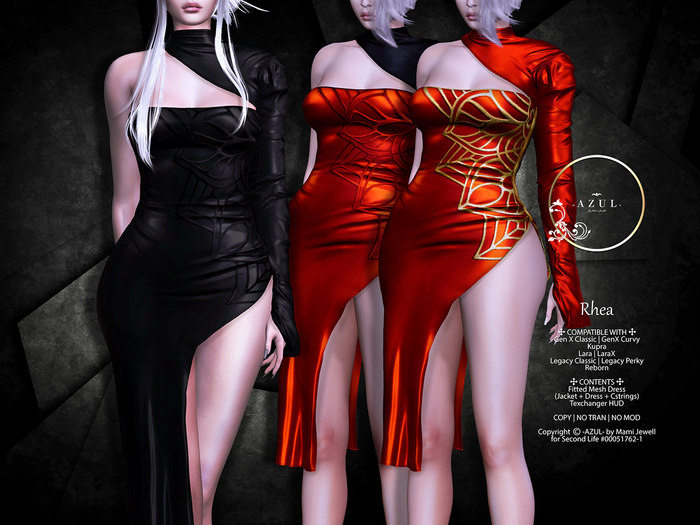 -AZUL- Rhea FATPACK [PALE]