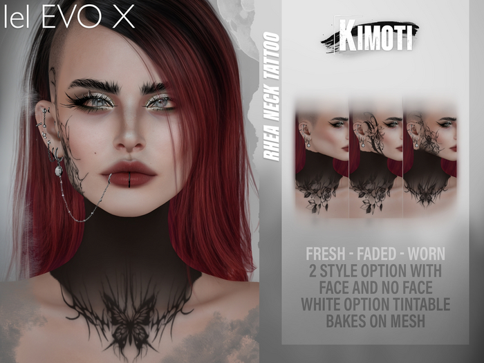 ~Kimoti~ \\ Rhea Neck Tattoo Lel EVO X