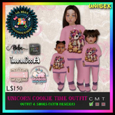 *LBD* Unicorn Cookie Time Outfit - LB/BEBE/TD/Youth/Tweeneedoo