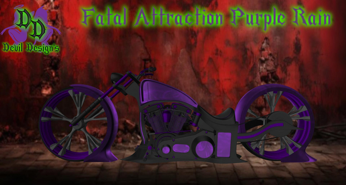 (Devil Design's) Fatal Attraction Purple Rain