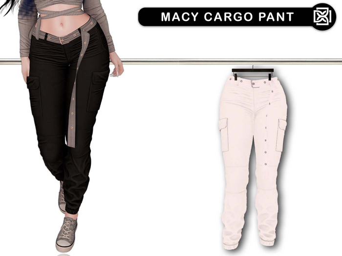 Addams "Macy" Cargo Pants #01