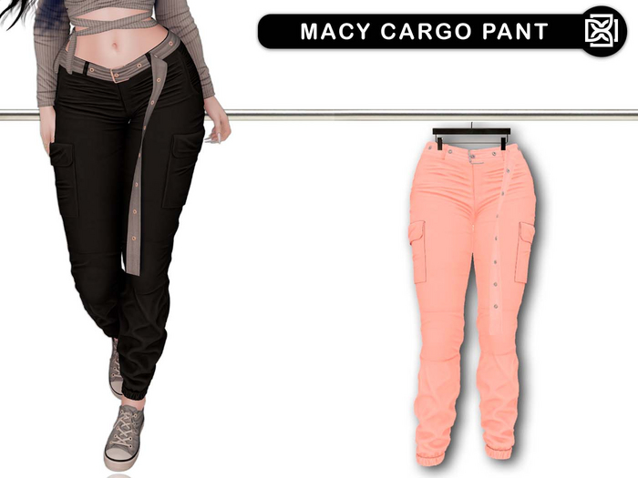 Addams "Macy" Cargo Pants #03