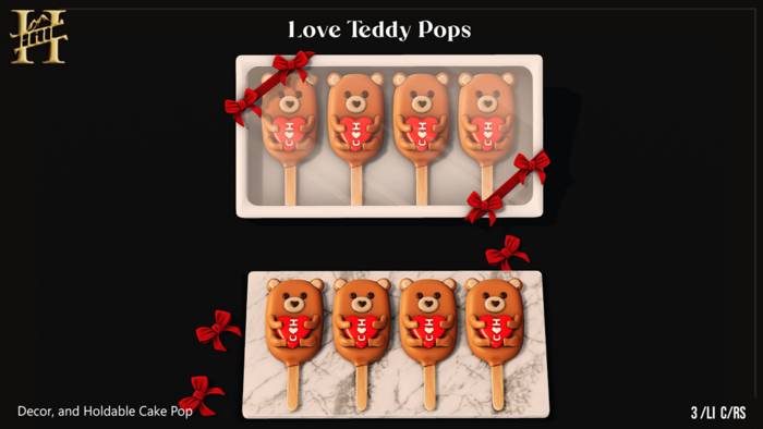 Chef Hill. Love Teddy Pops 