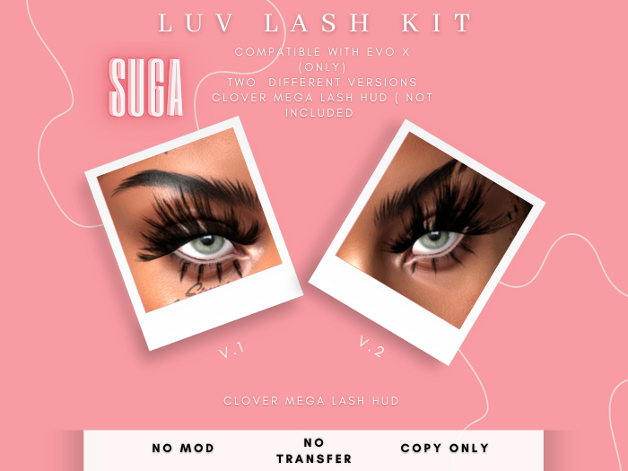 LUV LASH KIT 2.0  ( Clover Mega Lash)