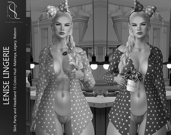 [LS] LENISE LINGERIE SET DEMO