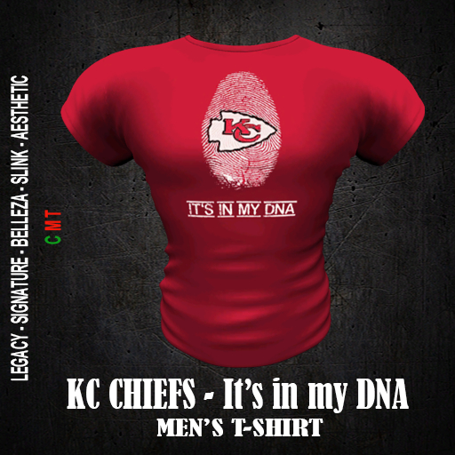 KC CHIEFS  -  It's in my DNA  Men's T-shirt