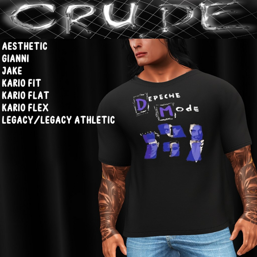 Depeche Mode Concert Men's T-Shirt (MCT) <Wear Me>